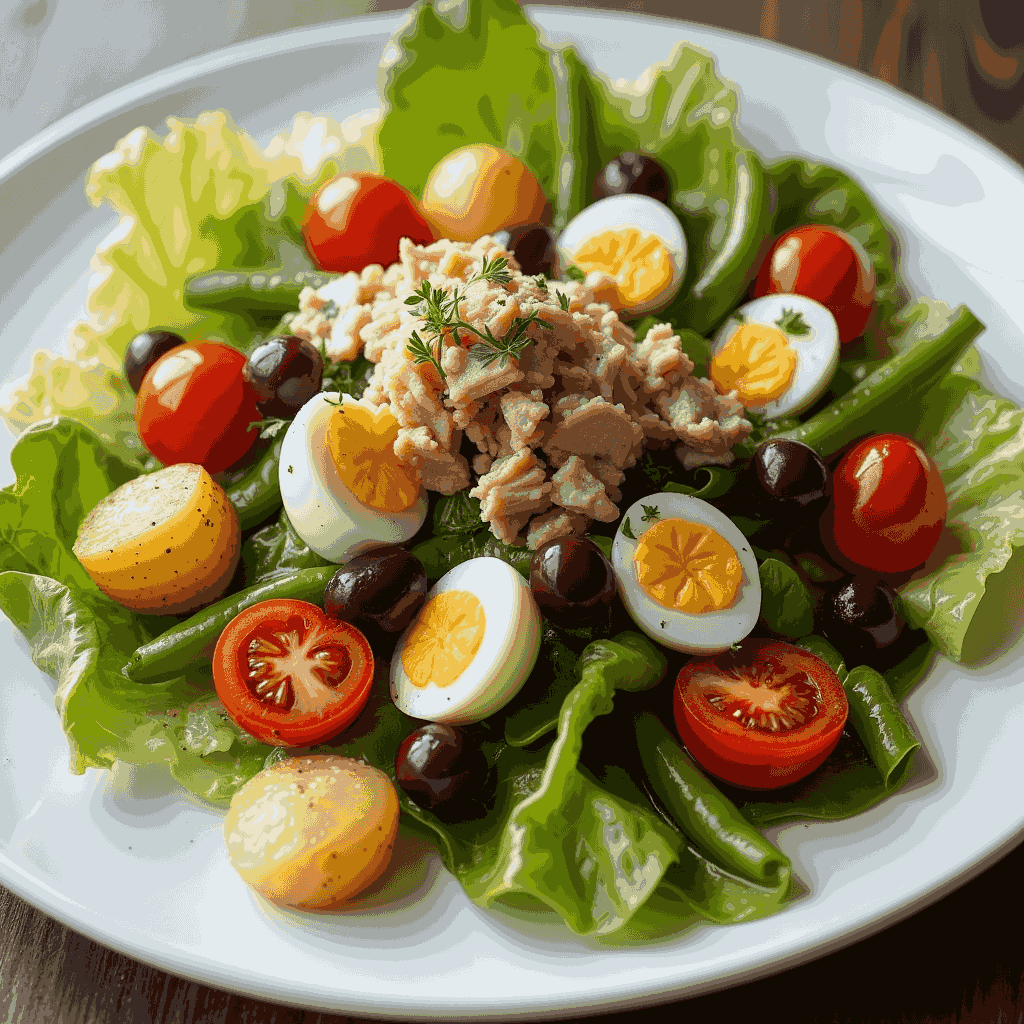 Classic Nicoise salad