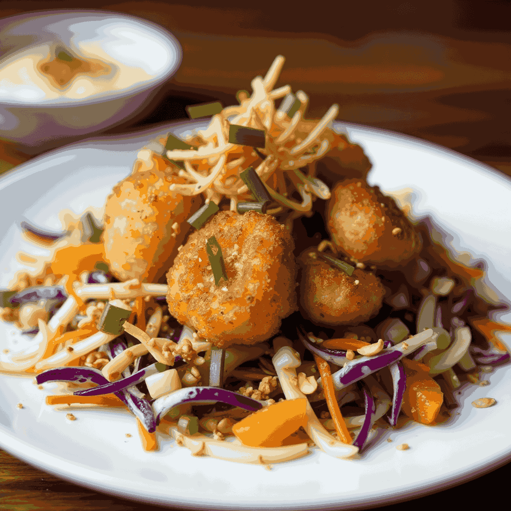 duet asain salad