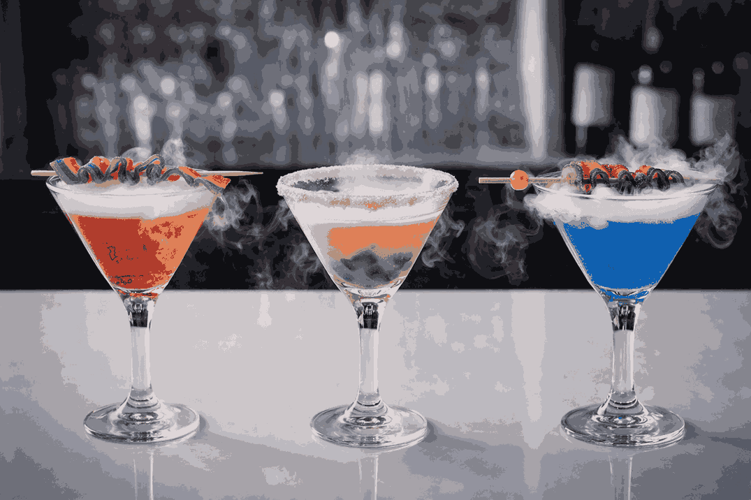 Mocktail bar at Bar Mitzvah