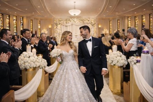 Beautiful wedding reception